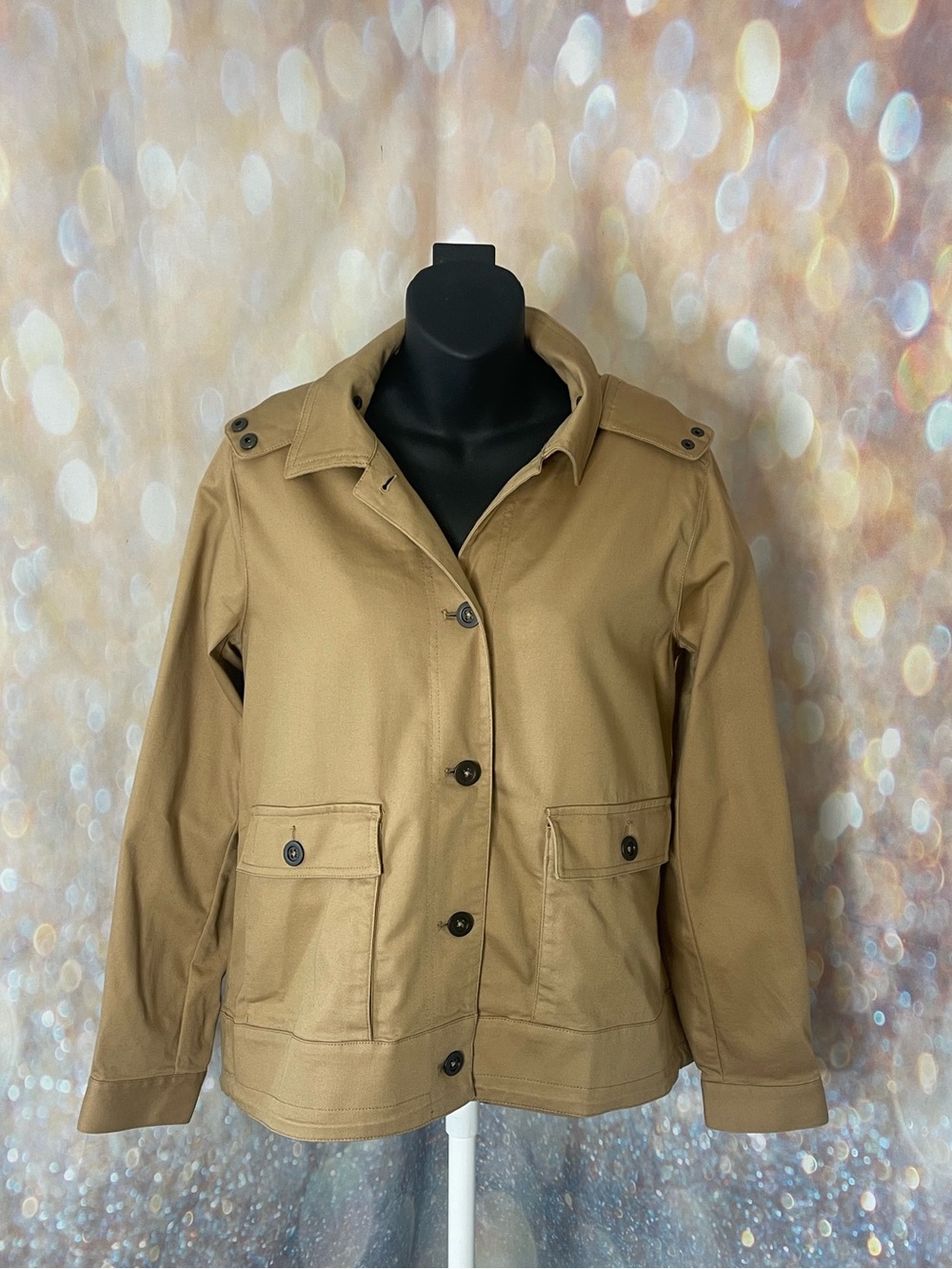 Orvis All-Weather Bomber Jacket w/Removable Hood and Lining NWT Size Small